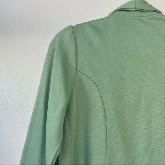 Women Sleeve Blazer Open Front Jacket Work Office Blazer - Picture 12 of 17